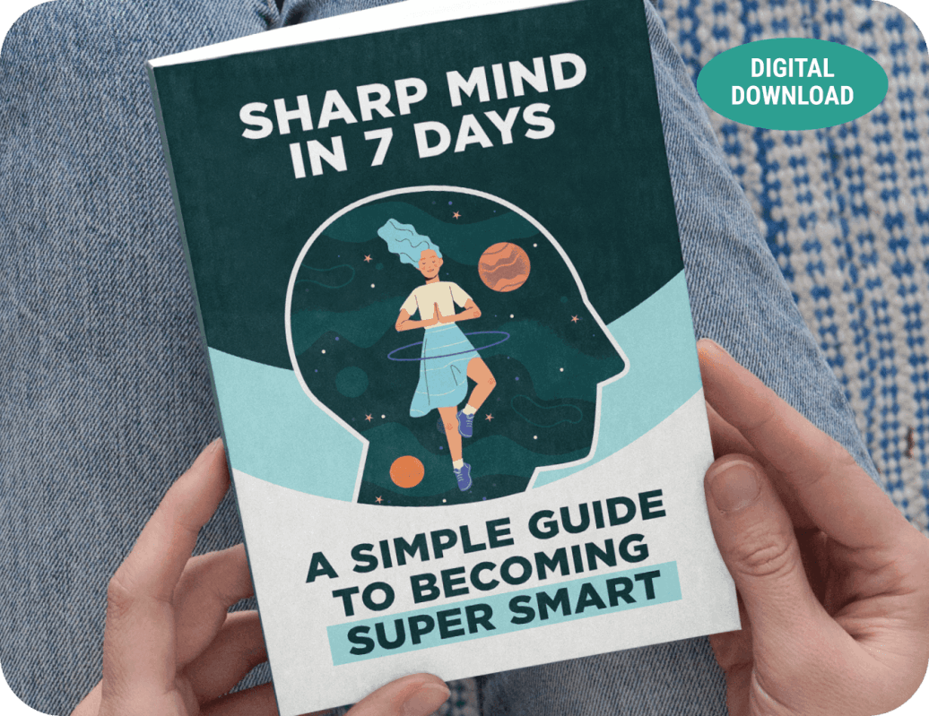 Synaptigen bonus book Sharp Mind in 7 Days digital download eBook guide to becoming super smart.